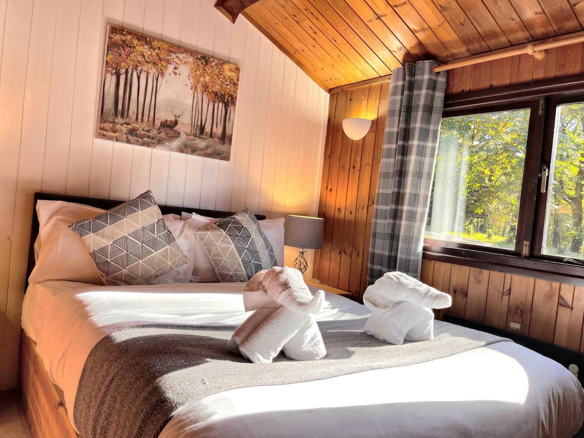Chalet Snowdrop 10-hot Tub-woodlandlodges-st Clears-pembrokeshire Carmarthen